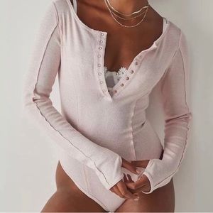 New With Tags Free People Sloane Bodysuit XSmall.
